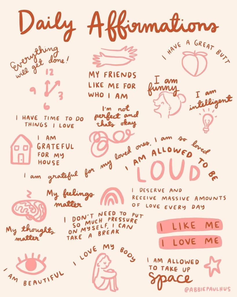 Daily Affirmations by Abbie Ren, Sofia Shakire Makeup Artist