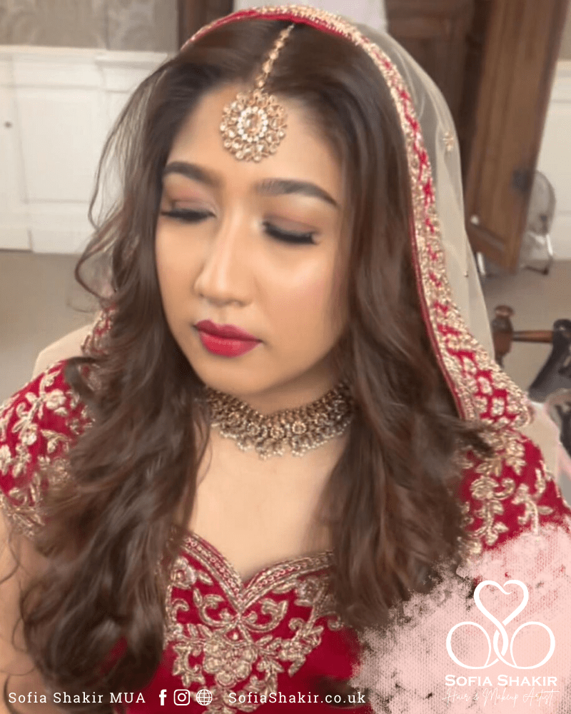 St. Albans, UK. London Colney, Hertfordshire, Sofia Shakir, Hair Makeup Artist, Bridal Services, Weddings, Beauty, Skincare, Asian, Traditional, Bride