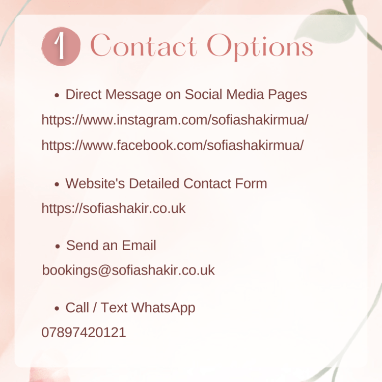 Sofia Shakir, Hair Makeup Artist, Bridal Services, Weddings, Beauty, Skincare, Asian, Traditional Wedding, New Bride, Wedding Guides, Bridal Tips, St Albans, UK
