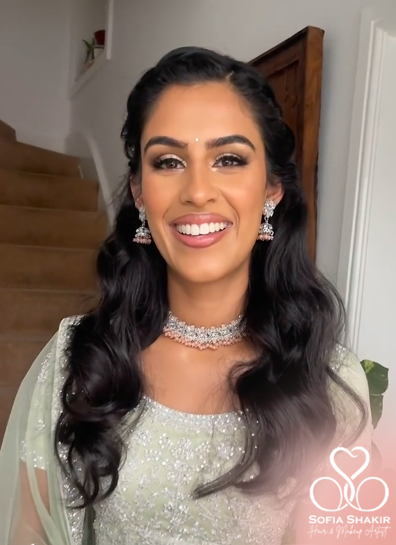 St. Albans, UK. London Colney, Hertfordshire, Sofia Shakir, Hair Makeup Artist, Bridal Services, Weddings, Beauty, Skincare, Asian, Traditional, Bride