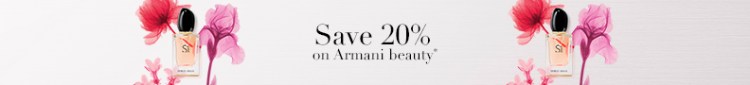 sofia shakir, armani beauty, discount, affliate link, ad