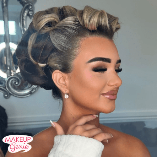 Travellers Beauty, Gypsy Makeup, Traveller Bridal, Hair and Makeup Artist, St. Albans, UK, London Colney, Hertfordshire, Sofia Shakir, Hair Makeup Artist, Bridal Services, Weddings, Beauty, Skincare, Makeupgenie, Full glam